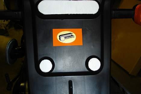 Honda SFX - bagskærm med hvide knapper. billede 13