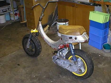 PGO Raceren (Byttet) - Som den så ud første gang der var motor og forgaffel på.. billede 16