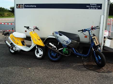 Aprilia Sonic SOLGT - mig og min kammis scootz... Woot.. billede 11