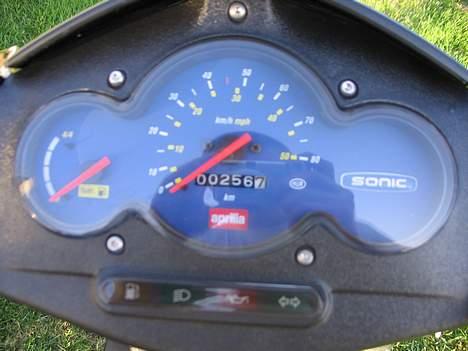Aprilia Sonic Gp Sbk "Solgt" - Ja 256 km er jo ingenting billede 3