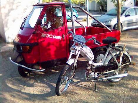 Piaggio 50 ape cross country. billede 2