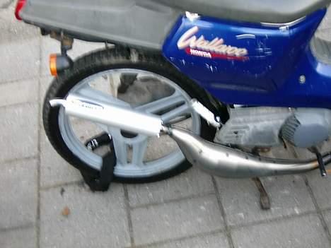 Honda wallaroo ( STJÅLET) - Så kom der lige en ny udstødning på. billede 6