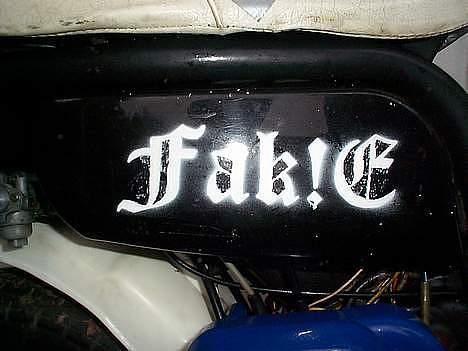 Suzuki FZ 50 #Louise# (Solgt) - Fak!E - malet på. billede 4