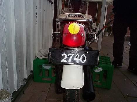 Suzuki FZ 50 #Louise# (Solgt) - der har vi så mit post nummer på nummerpladen :D billede 5