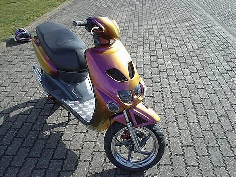 Yamaha Neos Evo LC - Solgt - Sådan så den ud, inden jeg lavede den om, for anden gang.. billede 19