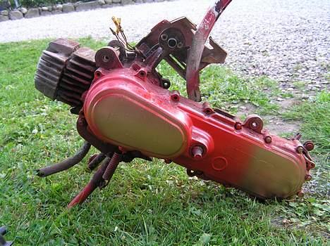 Honda Express (SOLGT) - honda express motor venstre side billede 6