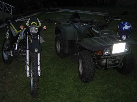 Gilera RCR - Min fine RCR ved siden af min faders Crosser billede 2