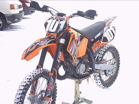 KTM 125ccm [TIL SALG] - Det nye look! Tak til min sponsor www.mc4you.dk billede 2