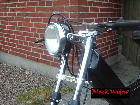 Puch Maxi K -: BlaCk WiDdoW :- - fed med rund forlygte billede 8