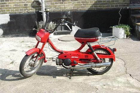 Puch Mini Maxi -SOLGT- - sådan så den ud da jeg købte den for 1200,- billede 5