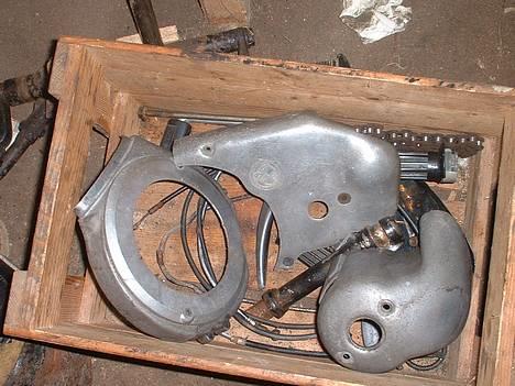 Puch Ms 50 (Projekt) K: fælge - Motor skjoldene til blæseren skal højglanspoleres... billede 4