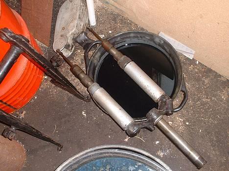 Puch Ms 50 (Projekt) K: fælge - Foregaffel skal poleres billede 5