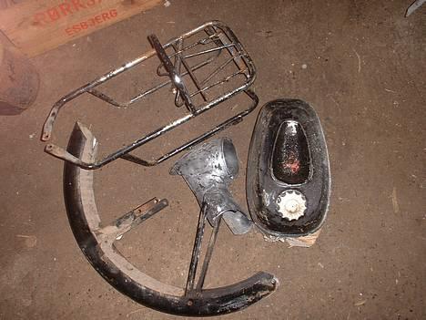 Puch Ms 50 (Projekt) K: fælge - Skal slibes og males sort igen... billede 8