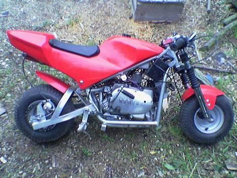 MiniBike mini motorcykel billede 2