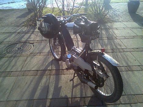 Puch Maxi K 1 Ghost Rider - Lige den smarte bagskærm så mit tøj ikke bliver ødlagt :D billede 3