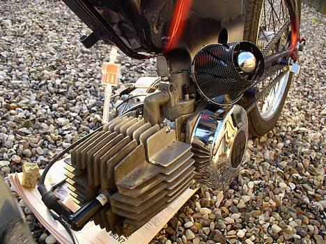 Puch Maxi K SOLGT - Moteren skal lige have ny pakning i Kabu:P billede 8