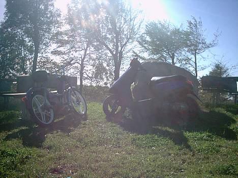 Puch maxi kl  (solgt) - her er min maxi og min nye jog  billede 9