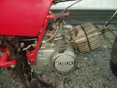 Suzuki DM50 skrottet - kobling side billede 8