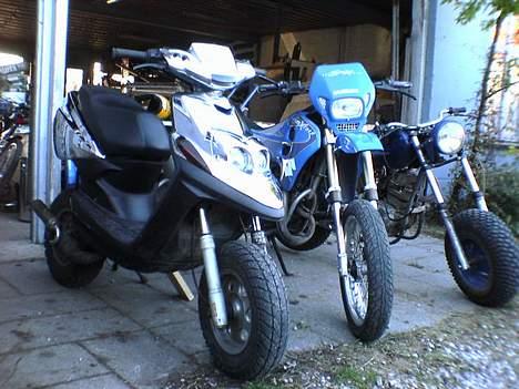 Yamaha BWS byttet til suzuk RMX - sammen med smx`eren og yamaha hjemme fusk billede 12