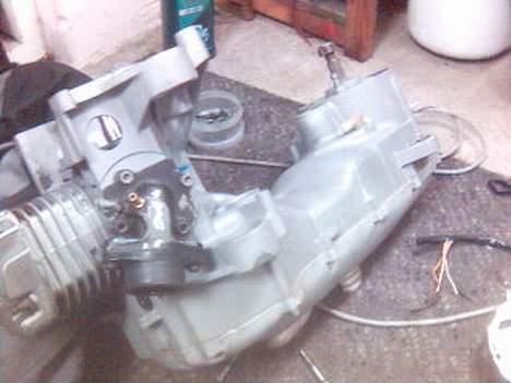 Yamaha Jog FS - så min nye dejlige motor blok med stage 6, 47,6 racing billede 7