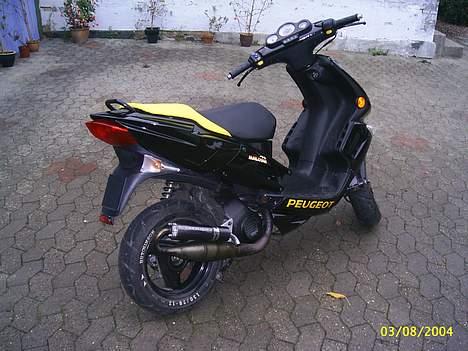 Peugeot Speedfight 2 Solgt - de flotte tnt skjolde i glimtene metallic sort ;) billede 8