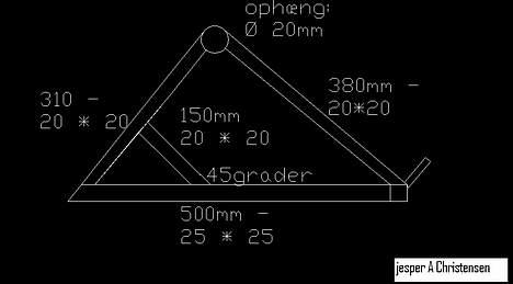 Aprilia Sonic_Sr ( totalskadet ) - arbejds tegning over Pit-stand. billede 7