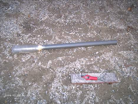 Suzuki street magic - det er en kanon jeg har lavet som skyder med æbler og den skyder PÆNT HÅRDT billede 14