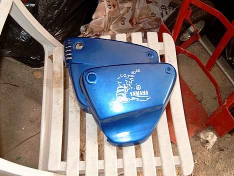 Suzuki k50 Projekt-Team Hjørring - her er mine dejlige skjolde som er malet blå metalic billede 9