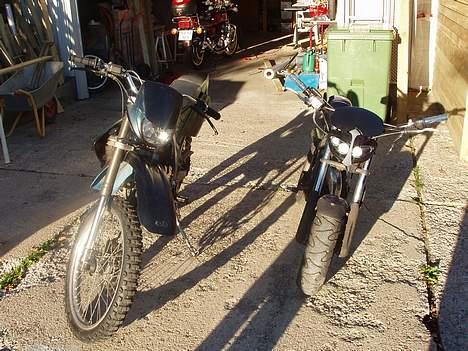 Suzuki street magic før. - både min senda og min street som de står nu!!! billede 6