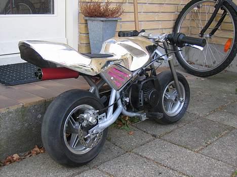 MiniBike Nitro R1B *BYTTET* billede 4