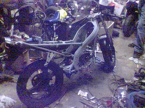 Aprilia RS 50 under opbygning billede 3