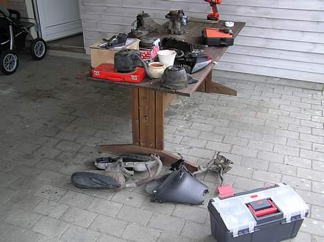 Piaggio NRG SOLGT! - den lå i mange dele billede 7