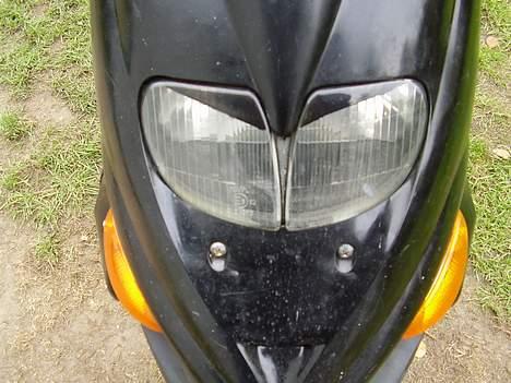 Gilera stalker (byttet til jog)  - fedt ik  har malet forpæren blå om aften ser det rigtig fedt ud  billede 12