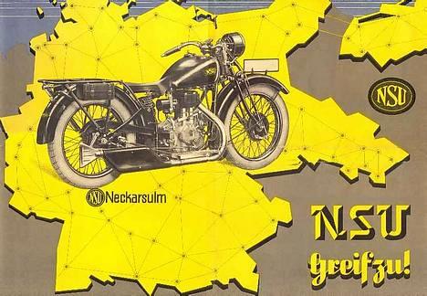 Veteraner Nsu quickly K23 - Nsu har også lavet mc modeller billede 15