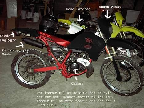 Suzuki Rmx / SOOOLGT  - sådan kommer den nok til at se ud . Nok bar meget federe :D billede 12