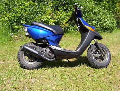 Yamaha Bw's Solgt - Her kan man tydeligt se effekten i malingen. billede 1