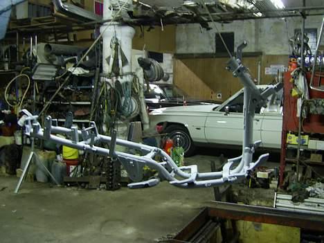 PGO PMX (Stylingsprojekt) - Stellet lige efter det var blevet grundet :-) billede 5