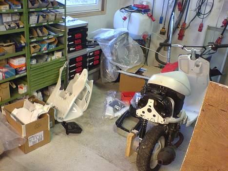 Yamaha jog byttet til sonic.. - lige fra siden så kan man os se udst.. billede 13