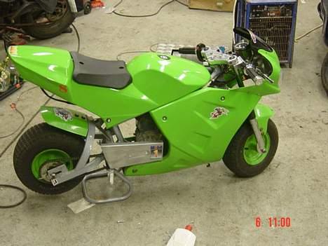 MiniBike det grønne solgt billede 4