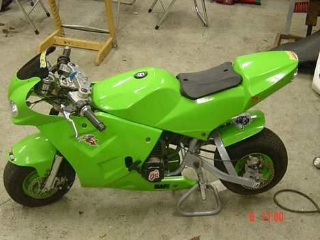 MiniBike det grønne solgt billede 7