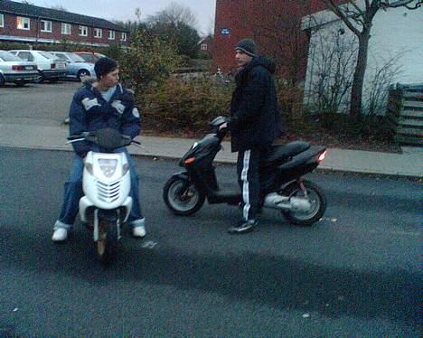 Kreidler Easy Rider (solgt) - mig og frodo på den sløve sonic :-P billede 4