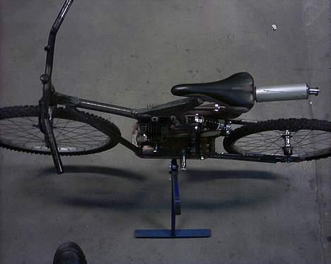 MiniBike puch hjemme lavet solgt billede 11