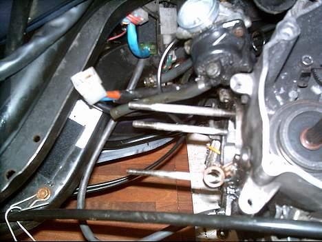 Aprilia Rally " projekt" (Solgt) - hmm  der mangler hvist noget? billede 2