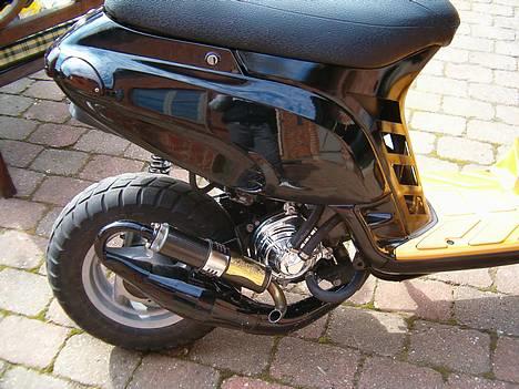 Piaggio *Typhoon* lc SOLGT - Min dejlige Fasmam Hyper racing udstødning på min nye motor. billede 3