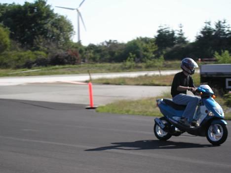 PGO Dr. Big (BAD ICE) - Mig på Dr. Big til scootertræf i sæby den 5 august 2006 billede 8