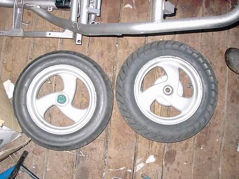 Honda sfx (projekt) - fælge er blevet glasblæst skal ha diamant poleret kanten! billede 9