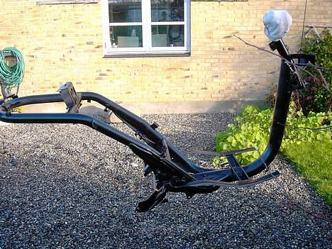 Honda sfx (projekt) - første lag textyl spray (holder ALT rust væk) billede 14