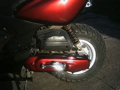 Yamaha Bws ng  ( efter ) SOLGT! - yeps mit kickstarter skjold er også samme farve som skjolde billede 1