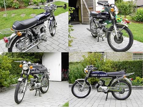 Yamaha fs-1 4 gear dx - de fire vinkler der er lagt mange timers pudsning i for at få den til at skinne  billede 9