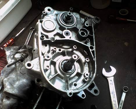 Yamaha fs-1 4 gear dx - svinghjuls siden (motor renovation) billede 16